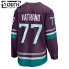 Dresovi Anaheim Ducks 30th Anniversary Replica Frank Vatrano 2023-24 Treći Ljubičasta - Dječji